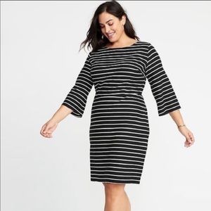 Old Navy striped dress.
